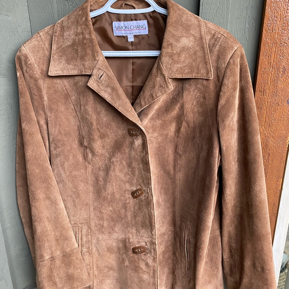 Vintage suede Simon Chang jacket
